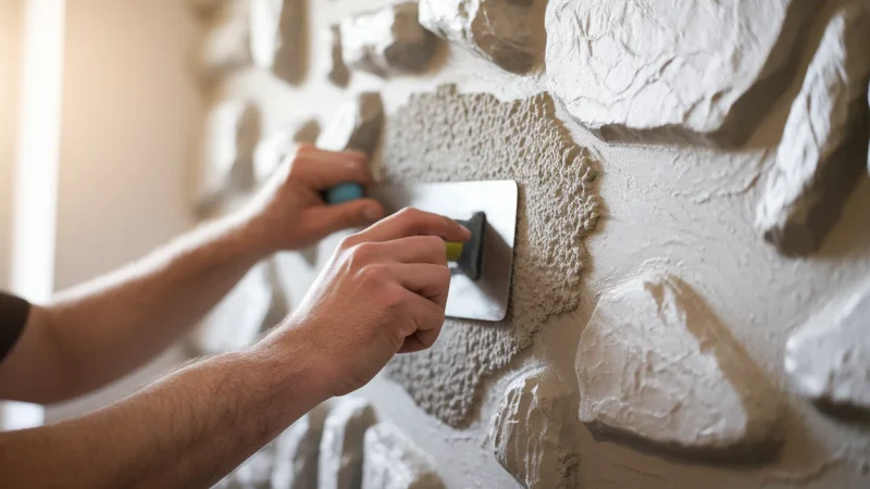 Enduit Imitation Pierre : Avantages, Prix et Techniques d&rsquo;Application