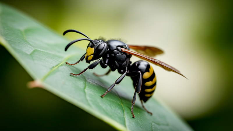 Frelon Noir : Guide d&rsquo;Identification et Solutions Pratiques