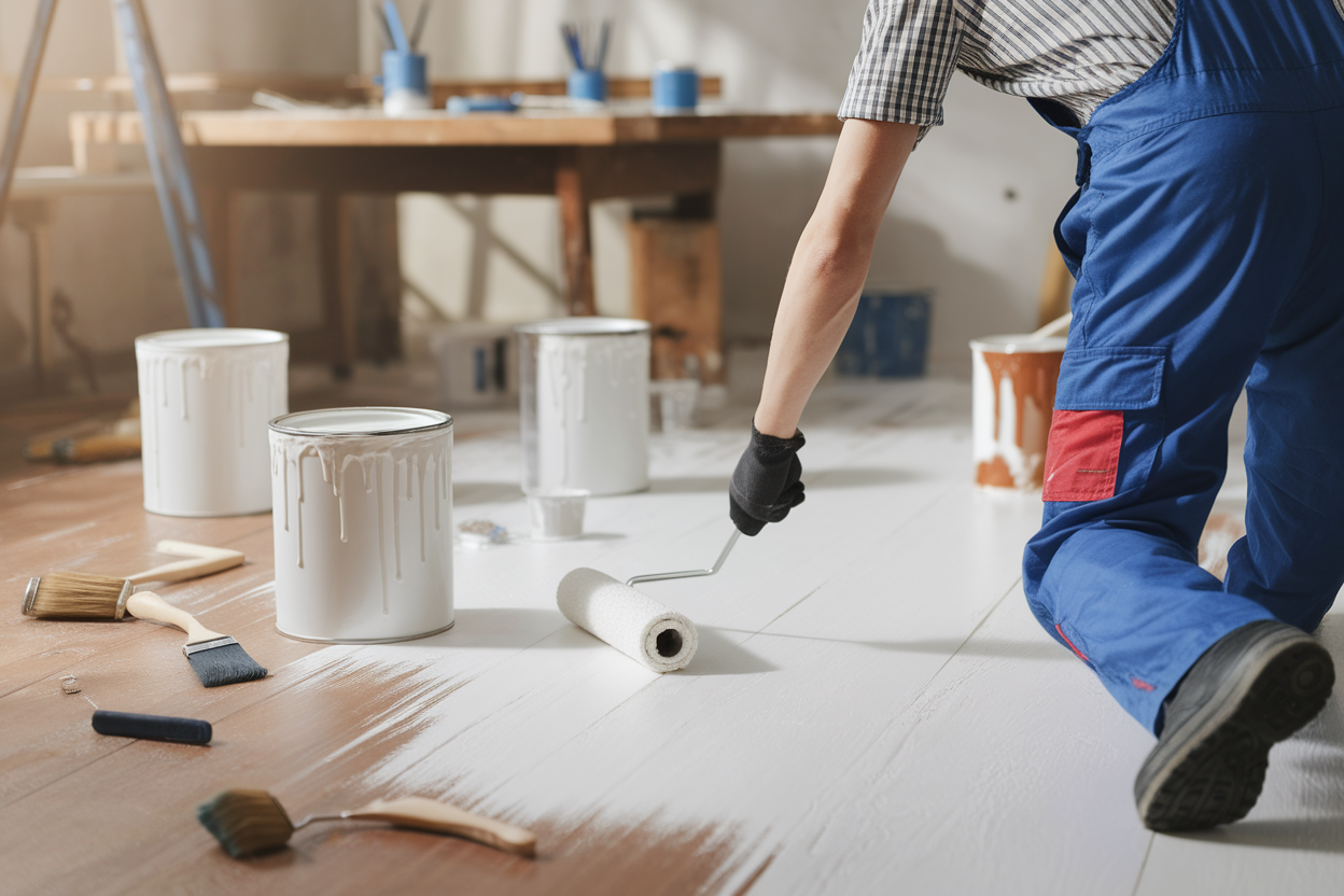 Peinture Parquet Sans Ponçage : Toutes les Étapes