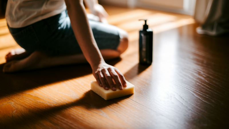 Comment Nettoyer Son Parquet au Savon Noir