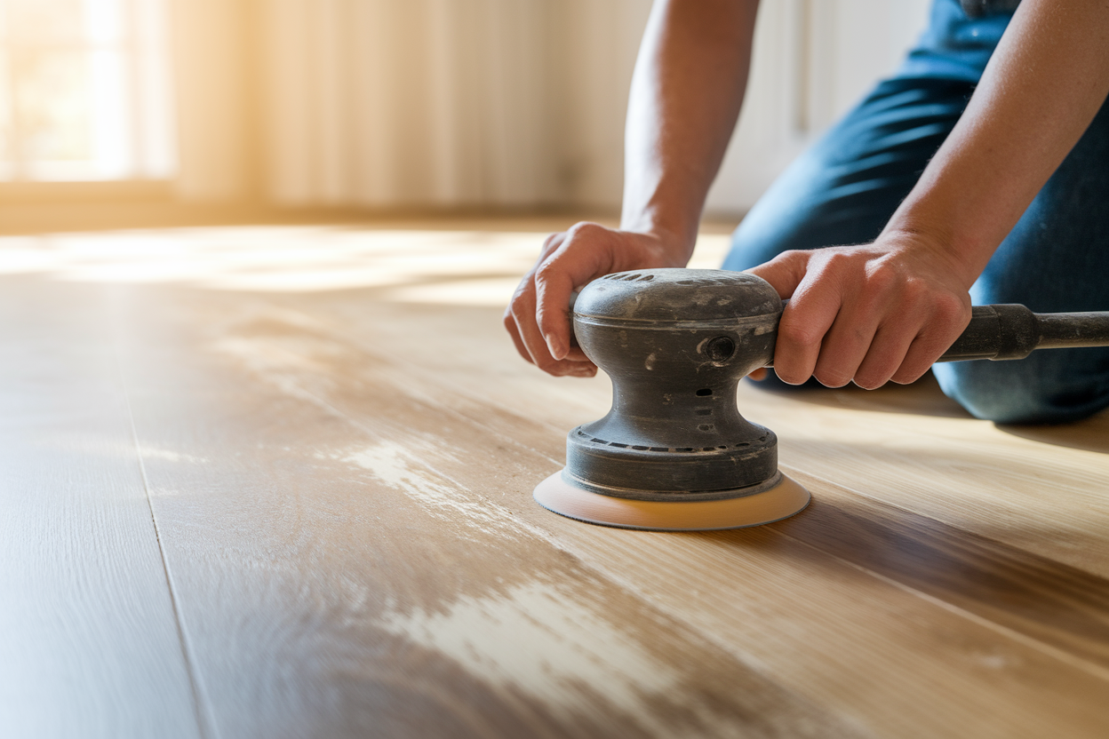 Ponçage de Parquet : Le Réussir en 4 Étapes