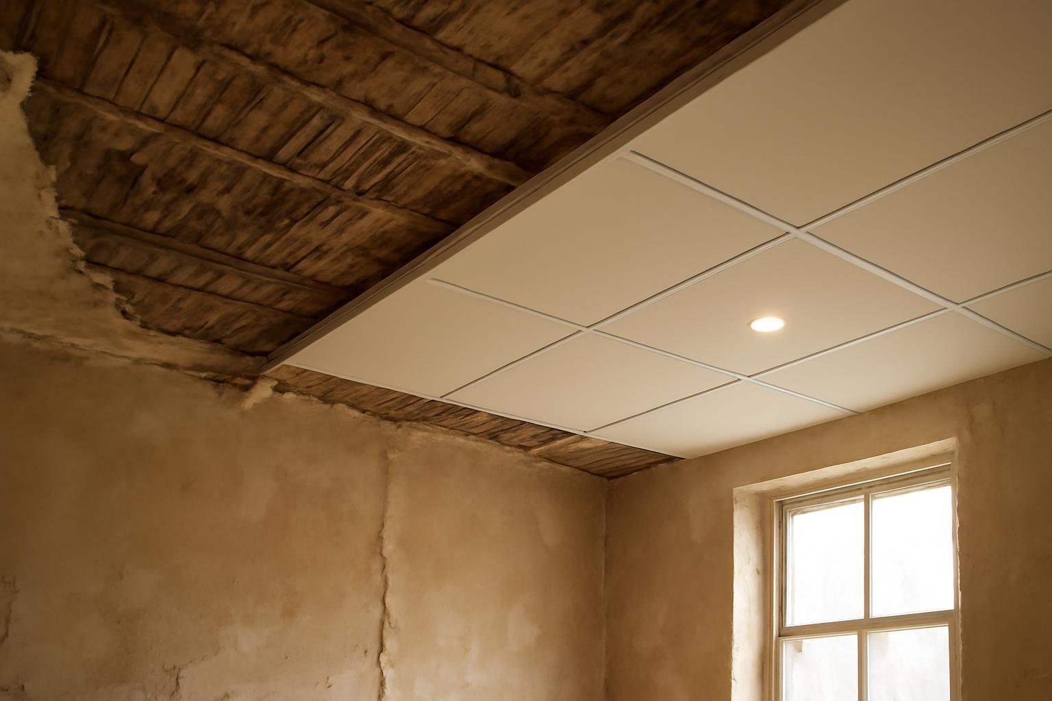 Faux Plafond sur Ancien Plafond Lattis Plâtre : Faut-il le Conserver ?