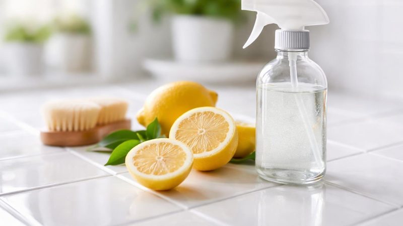 Nettoyer Joint Salle de Bain : 3 Méthodes Naturelles