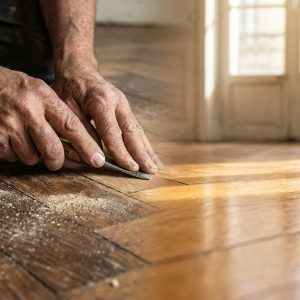 Cet artisan offre une seconde vie aux parquets girondins