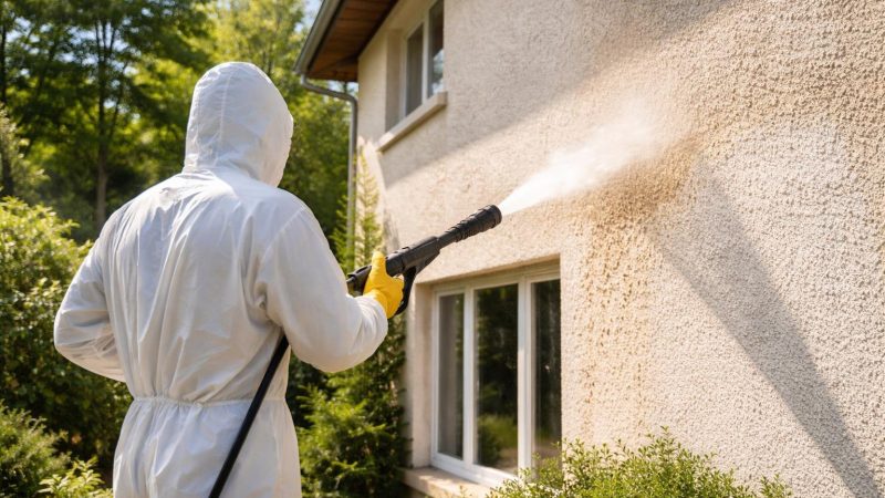 Nettoyer Façade Maison Crépi : Quelle Technique Choisir ?
