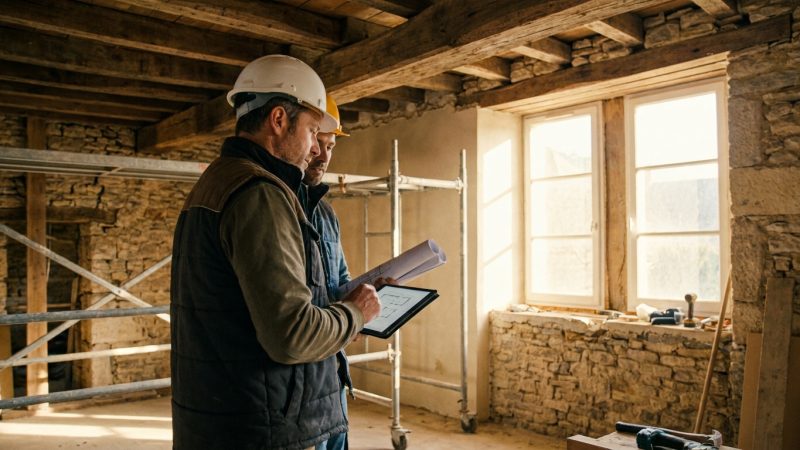 Rénovation d&rsquo;une maison ancienne : pourquoi faire appel à un maître d&rsquo;œuvre ?