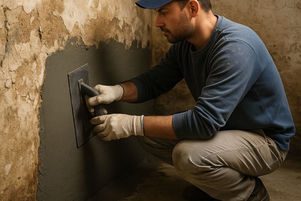 Cave humide : comment choisir entre drainage, injection et cuvelage ?